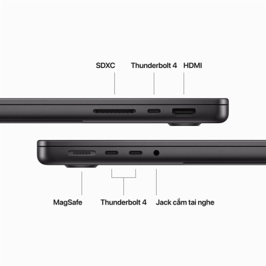 MacBook Pro 14inch M4 16GPU 24GB 512GB | Chính hãng Apple