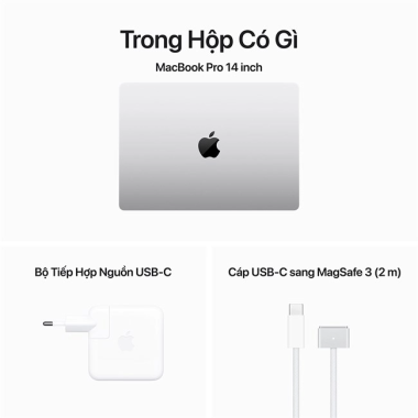 MacBook Pro 14inch M4 16GPU 24GB 512GB | Chính hãng Apple