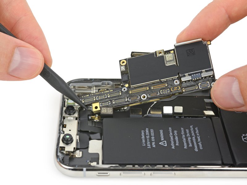 Thay nút volume iPhone X