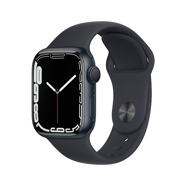 Apple Watch Series 7 45mm (GPS) Viền nhôm - Dây cao su | Chính Hãng VN/A