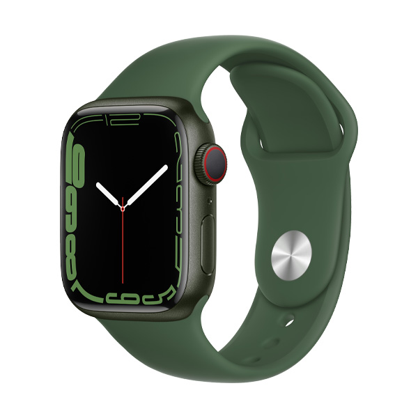 Apple Watch Series 7 41mm (GPS) Viền nhôm - Dây cao su | Chính Hãng VN/A